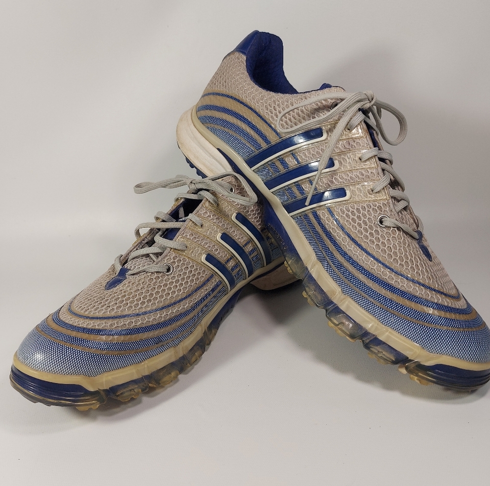 Adidas Powerband Chassis Adiprene Sport Golf Shoes Soft Spikes Men 11